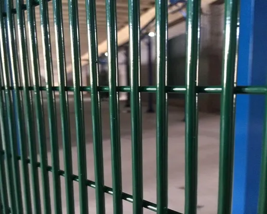 Durable 358 anti-climb fence preventing unauthorized access.
